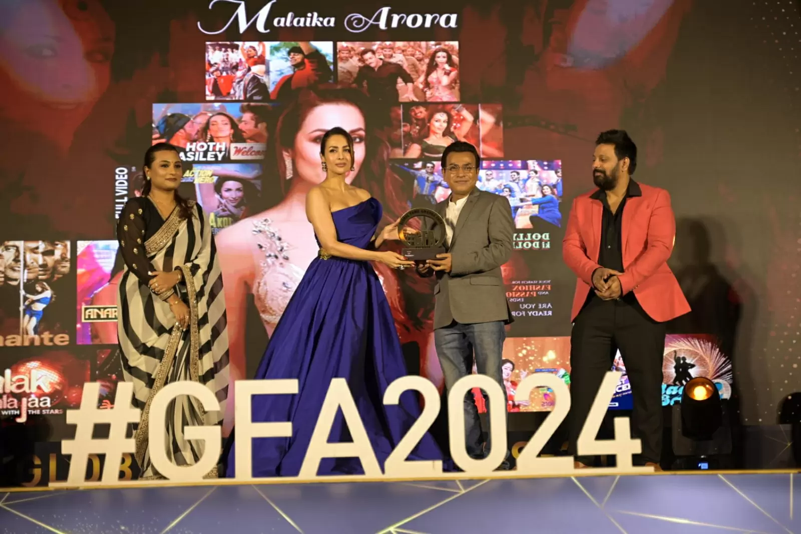 Malaika Arora Shines at the Glitzy 'Global Fame Awards 2024' Hosted by Vkonnect Events & Entertainment