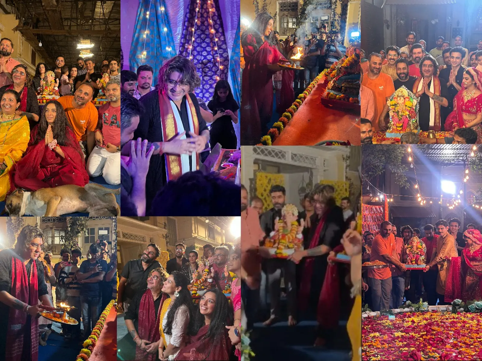 A Heartfelt Farewell to Bappa: A Special Ganpati Celebration Across the Sets of Rajan Shahi and Deepa Shahi’s Iconic Shows