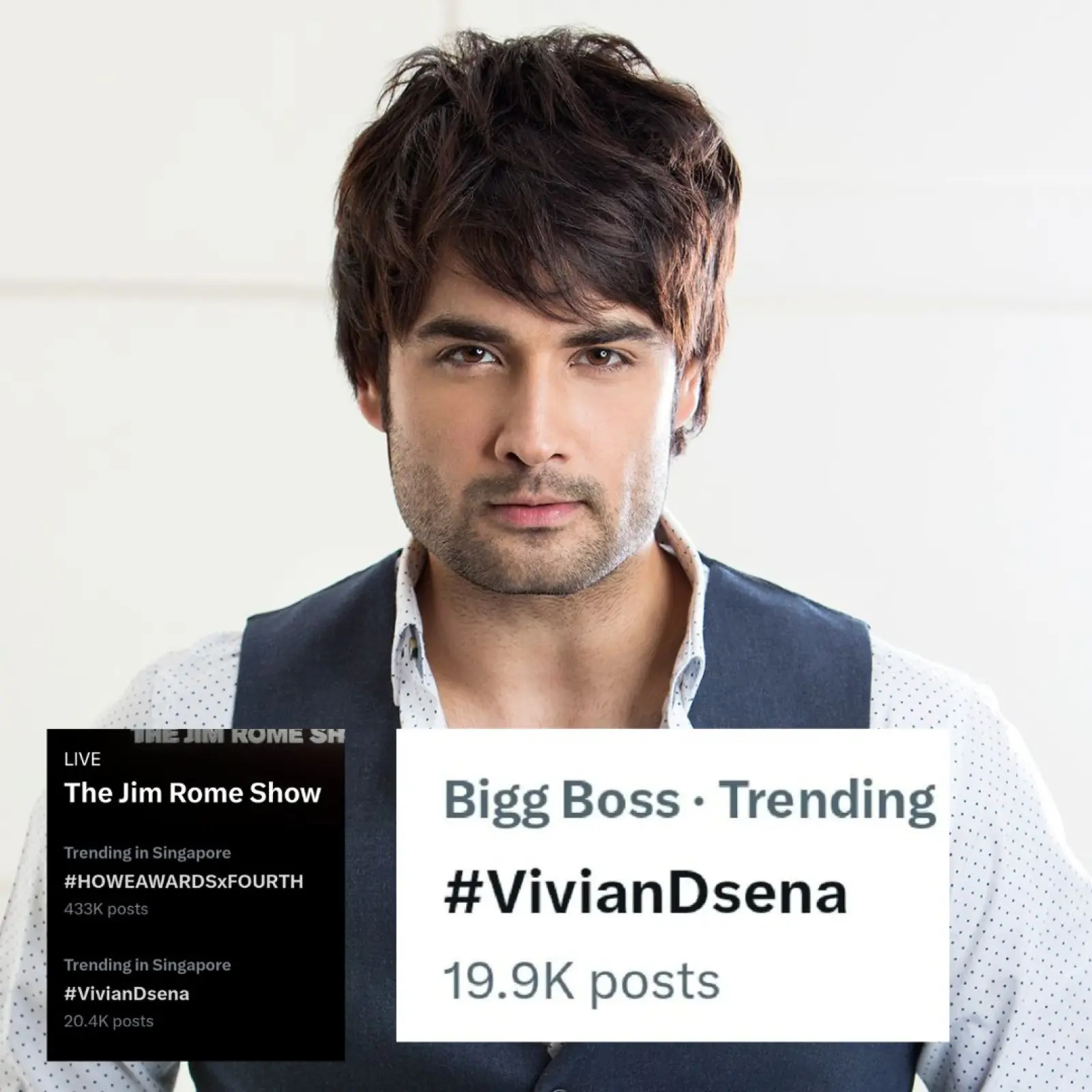 Vivian Dsena Takes Over X, Trending Since His Entry into Bigg Boss 18