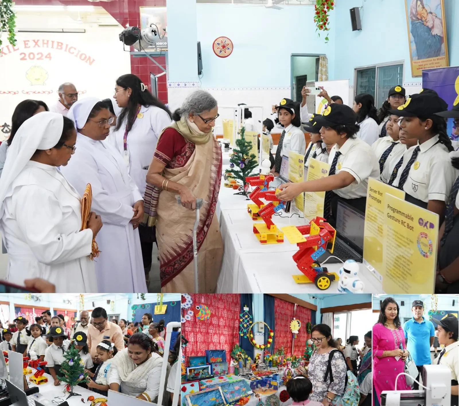 Auxilium Convent School, Dum Dum Ignites Young Minds with 'Auxil Exhibicion 2024'